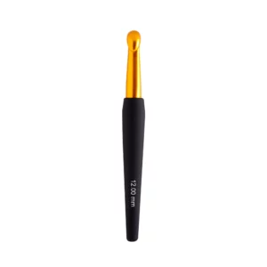Ganchillo con mango ergonómico ALUMINIUM GOLD KNITPRO