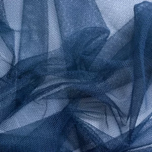 Tul compacto azul marino