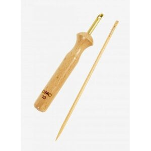 Aguja punch needle de talla 10 DMC