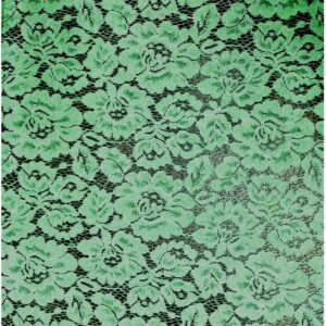 Tela encaje verde